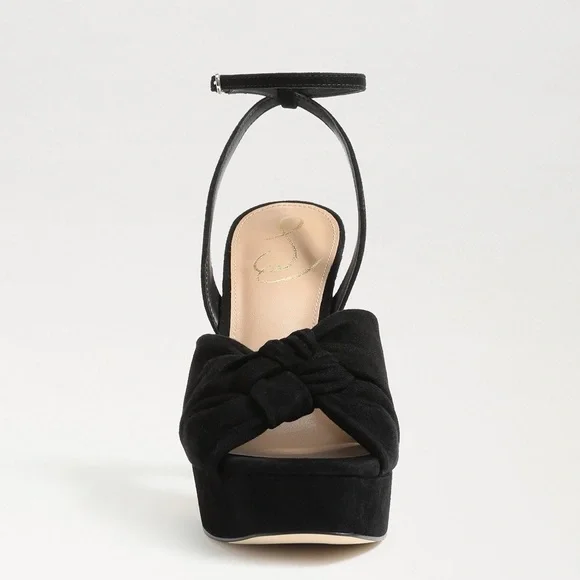 Sam Edelman Kristen Black Suede 8.5 - Picture 6 of 12